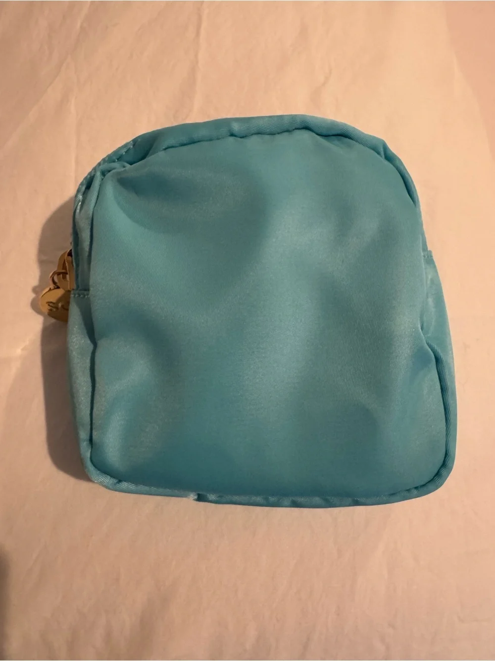 Stoney Clover Lane Blue Palm Patch Mini Pouch